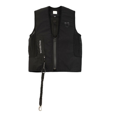 Equestro Airbag Veiligheidsvest Zwart