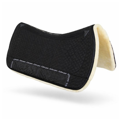  Kifra-pad Western Merino 8-Pocket Black - Boomloos Western Zadelpad