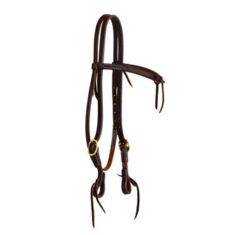 Platinum Pro 5/8&quot; Futurity Knot Browband Headstall