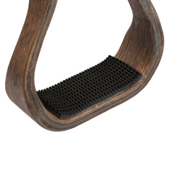 Westwood houten westernstijgbeugels met antislip