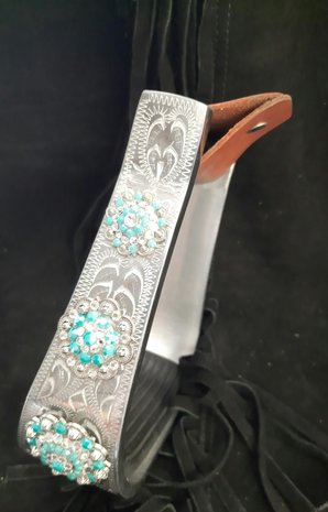 Stijgbeugels Western Aluminium Concho