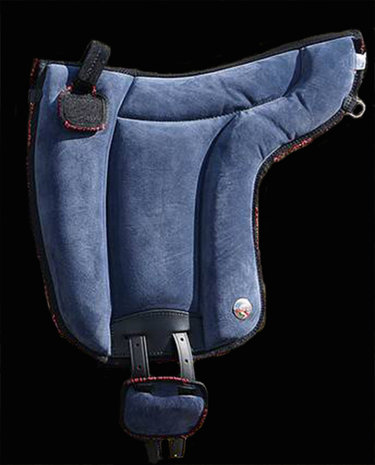 Barebackpad Support Suede Jeans Blue