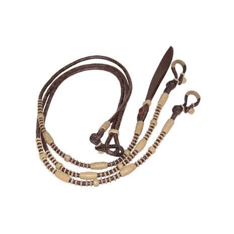 Pool&#039;s Rawhide Color Romal Reins 
