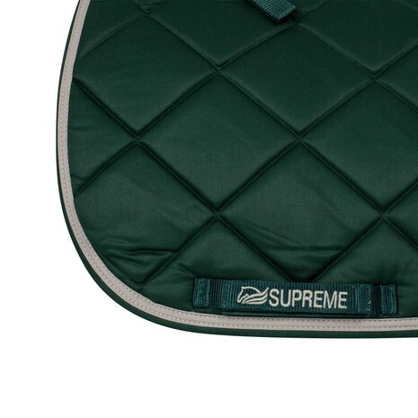 Supreme Dressuur zadeldekje Hunter Green