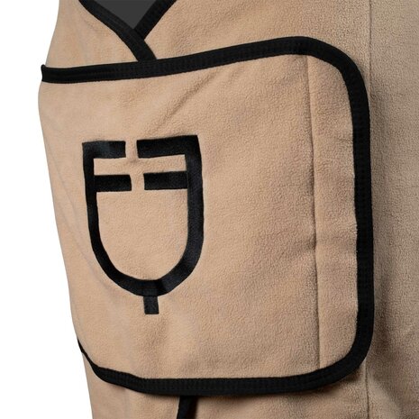 Equestro Fleece Deken Beige