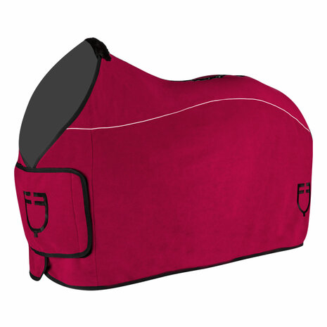 Equestro Fleece Deken Burgundy