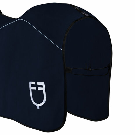 Equestro Fleece Deken Navy