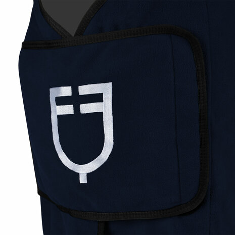 Equestro Fleece Deken Navy