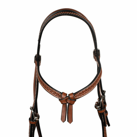 Bitloos Hoofdstel Pool&#039;s Bosal Basket Chestnut