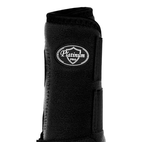 Platinum Pro Star Anatomic Western Front Boots Black