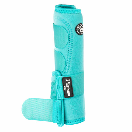 Platinum Pro Star Anatomic Western Front Boots Turquoise