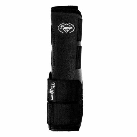 Platinum Pro Star Anatomic Western Hind Boots Black