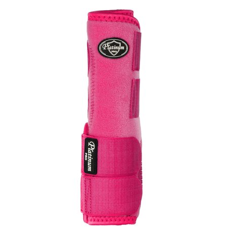 Platinum Pro Star Anatomic Western Hind Boots Fucsia