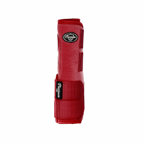 Platinum Pro Star Anatomic Western Hind Boots Red