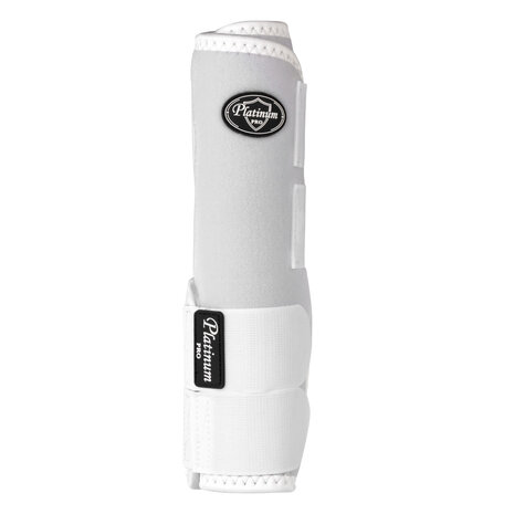 Platinum Pro Star Anatomic Western Hind Boots White