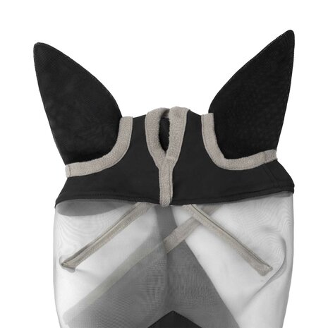 Equestro Deluxe  Vliegenmasker met UV-bescherming en Bamboevoering