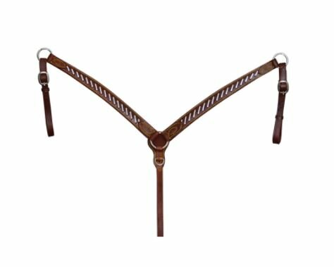 Western Borsttuig met Zilveren Details &ndash; Lakota Silver Style