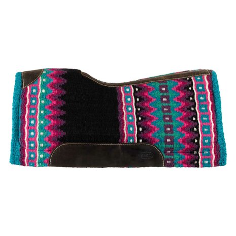 Pool&rsquo;s Western Zadeldek BLACK/BLUE/PINK