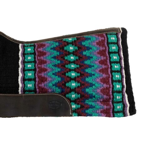 Pool&rsquo;s Western Zadeldek BLACK/PURPLE/BLUE
