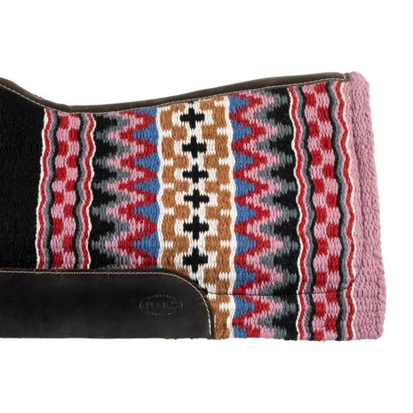Pool&rsquo;s Western Zadeldek BLACK/PINK/RED