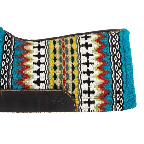 Pool&rsquo;s Western Zadeldek BLUE/GREEN/RED
