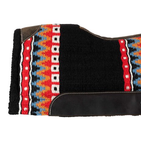 Pool&rsquo;s Western Zadeldek BLUE/RED/ORANGE