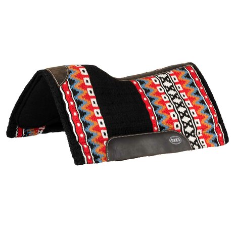 Pool&rsquo;s Western Zadeldek BLUE/RED/ORANGE