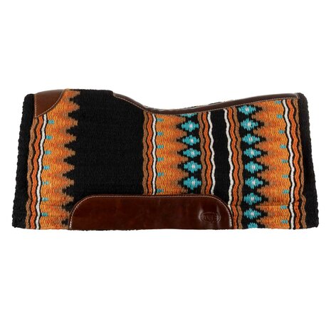 Pool&rsquo;s Western Zadeldek BLACK/ORANGE/WHITE