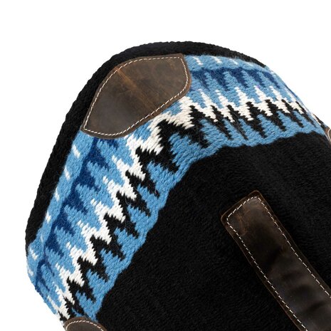 Pool&rsquo;s Western Zadeldek  BLACK/BLUE/WHITE