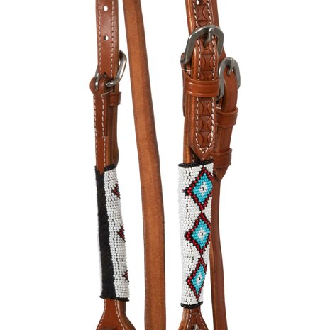 Pool&rsquo;s Oceano Beaded Oiled Western Hoofdstel