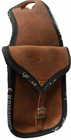 Cattleman&rsquo;s Single Horn Bag &ndash; Volnerfleer 