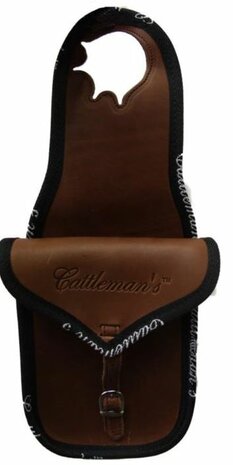 Cattleman&rsquo;s Single Horn Bag &ndash; Volnerfleer 