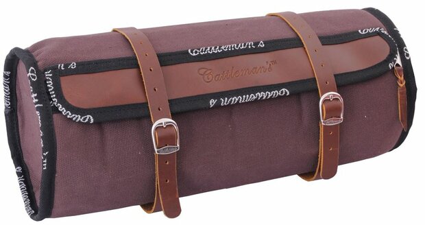 Cattleman&rsquo;s Banana Achtertas &ndash; Canvas &amp; Leer