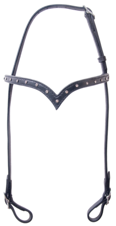 Karlslund Stjarni met V-Frontriem en Swarovski Kristallen