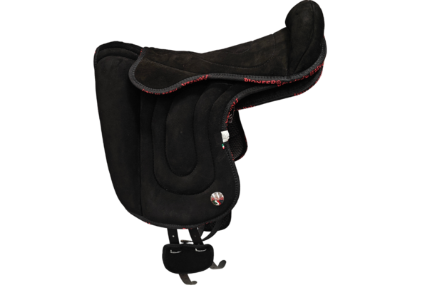 Barebackpad Suede met panelen