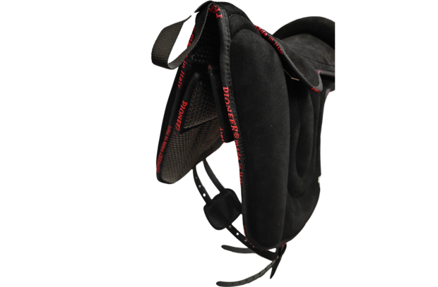 Barebackpad Suede met panelen