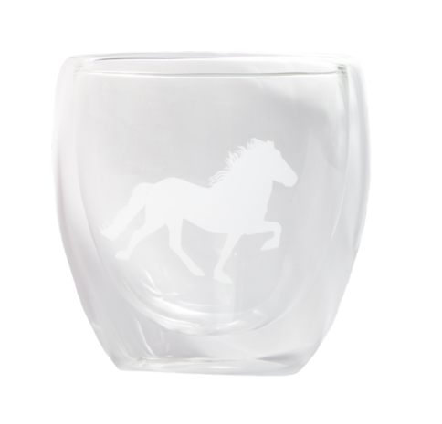 Karlslund Elegante Dubbelwandige Thermoglas &ndash; IJslands Paard Design