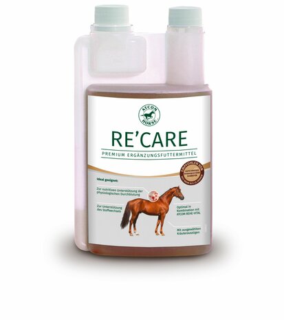 ATCOM RE&#039;CARE &ndash; Natuurlijk kruidenelixir voor stofwisselgevoelige paarden