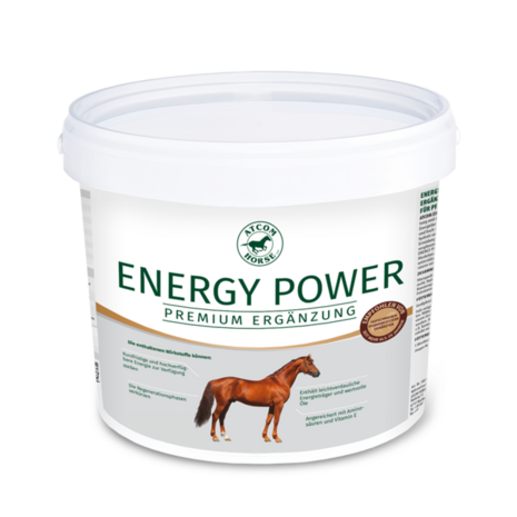 ATCOM ENERGY POWER &ndash; Energie concentraat voor sportpaarden en paarden in herstel