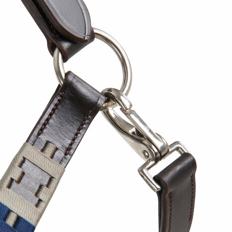 Equestro lederen halster met geometrisch patroon