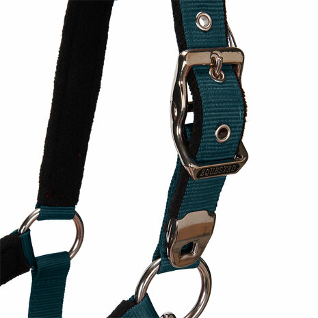 Equestro halsterset met satijnkleurige gespen