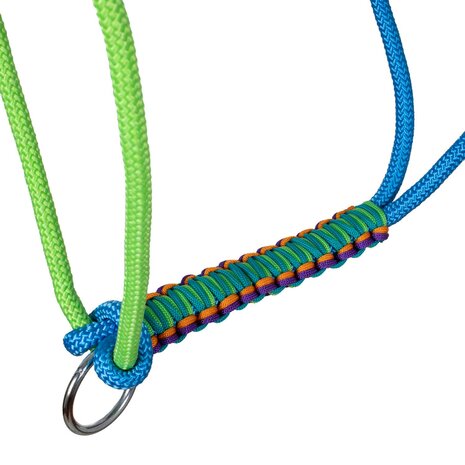 Pool&#039;s Gevlochten touwhalster Regenboog