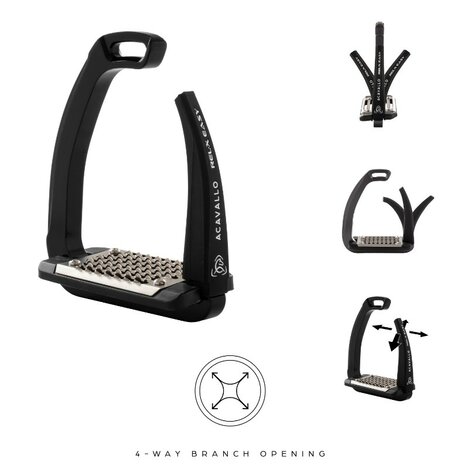 Acavallo Rel-X EASY stijgbeugels