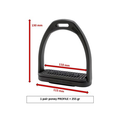 Compositi PROFILE Kids Stijgbeugels &ndash; licht, sterk en comfortabel
