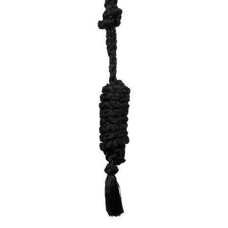 Pool&#039;s touwhalster set met lederen neusriem en concho&rsquo;s