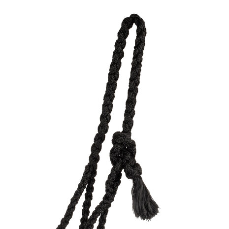 Pool&#039;s touwhalster set met lederen neusriem en concho&rsquo;s