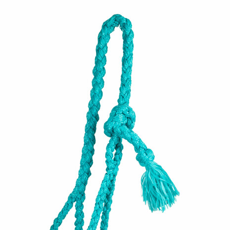 Pool&#039;s touwhalster set met lederen neusriem en concho&rsquo;s
