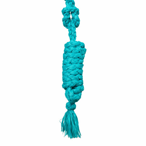 Pool&#039;s touwhalster set met lederen neusriem en concho&rsquo;s