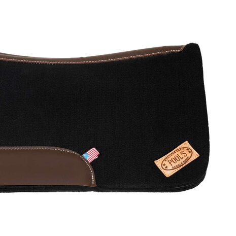 Pool&rsquo;s Felt Neoprene Felt Western Saddle Pad