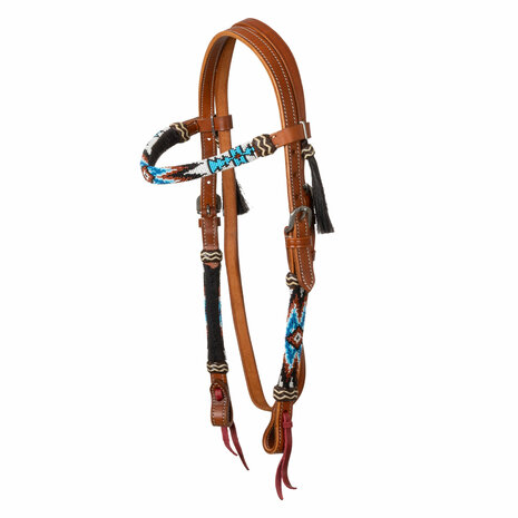 Pool&rsquo;s Ice Beaded Oiled Western Hoofdstel
